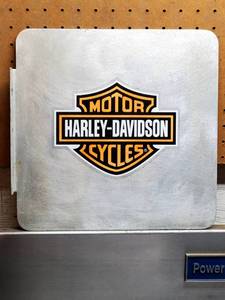 lot 59 image: Aluminum Harley-Davidson Wall Sign