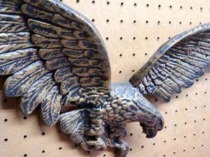 lot 134 image: Metal Anheuser-Busch Wall Eagle