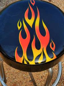 lot 77 image: Garage Shop Stool