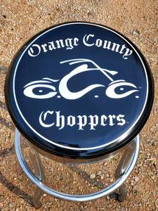 lot 49 image: Garage Orange County Choppers Shop Stool
