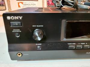 lot 61 image: Sony Receiver