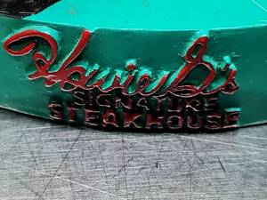 lot 262 image: (3) Steakhouse Bobble Heads Lot