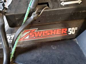 lot 259 image: Z Swisher Zero Turn Lawn Mower