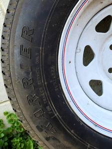 lot 260 image: (2) Spare Trailer Tires Lot