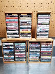 lot 181 image: Assorted CDs  Cassettes  DVDs Lot