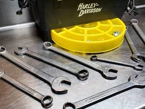 lot 228 image: Toolbox Including Assorted Tools Lot