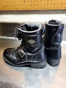 lot 286 image: Harley-Davidson Motorcycle Leather Boots Size 7-12