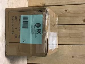 lot 72 image: Lot of 2 Outdoor Extension Cord 25 foot. See Pictures