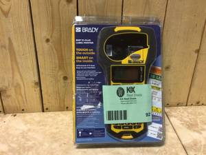 lot 92 image: Portable Label Printer by Brady Customer Returns See Pictures