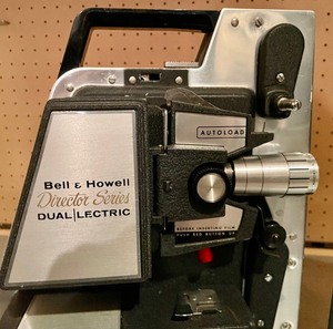 lot 243 image: Vintage Bell & Howell Director Series DualLectric 8mm Threading Projector