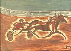 lot 259 image: Vintage Art by MK