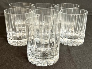 lot 141 image: Seven Quality Crystal Lowballs