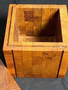 lot 145 image: Decorative Wooden Box by Dunhill