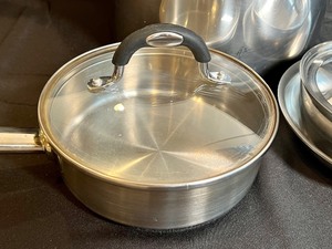 lot 140 image: Variety of Quality Cookware including All-Clad