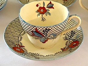 lot 48 image: Copeland Spode Teacups and Saucers