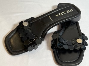 lot 354 image: Ladies Womens Prada Slides