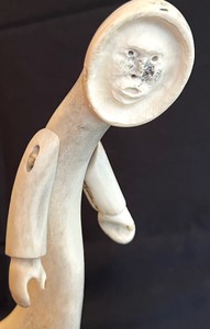 lot 336 image: Figurine Sculpture made from Bone