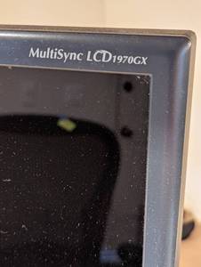lot 280 image: NEC MultiSync LCD 20 Monitor