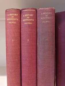 lot 293 image: A History of Minnesota Set by William Folwell