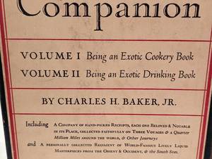 lot 295 image: The Gentlemans Companion Set By Charles Baker Jr.