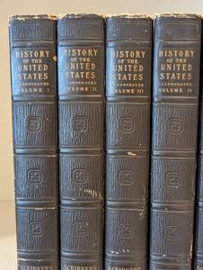 lot 296 image: Vintage History of the United States by E. Benjamin Andrews