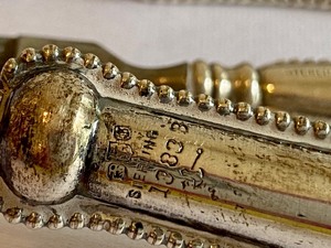 lot 396A image: Three Sterling Vintage Vanity Tools including Vintage Sterling Nail Files