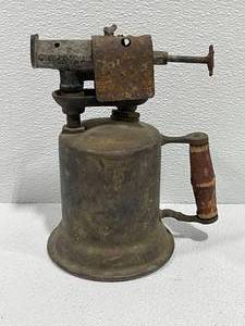 Vintage Turner Brass Blow Torch