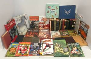 Large Group Of Vintage books