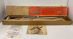 Vintage Sterling Balsa Wood Airplane Kit ( Mighty Mambo)