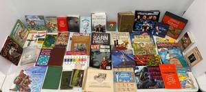 Large Group Of Books