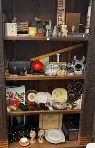 Four Shelves Full Of Misc. Household Items ( Does Not Include The Shelf)