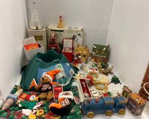 Group Of Christmas Items