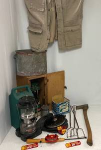 Outdoors Lot Includes Coleman Lanterns And More