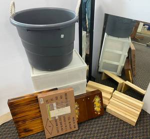 Misc group of Household items