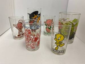 Vintage Cartoon Glasses Some Dated 1976