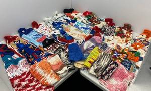 Large Group Of Misc. Printed Refrigerator Towels