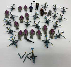1989 Mega Force Helicopters & Action Figures