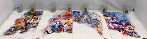 Group of Disney Glasses And Posters