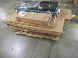 LARGE WHOLESALE PALLET (Approximately 14 Pieces) Of Retail Shelf Pulls - Shutters and More