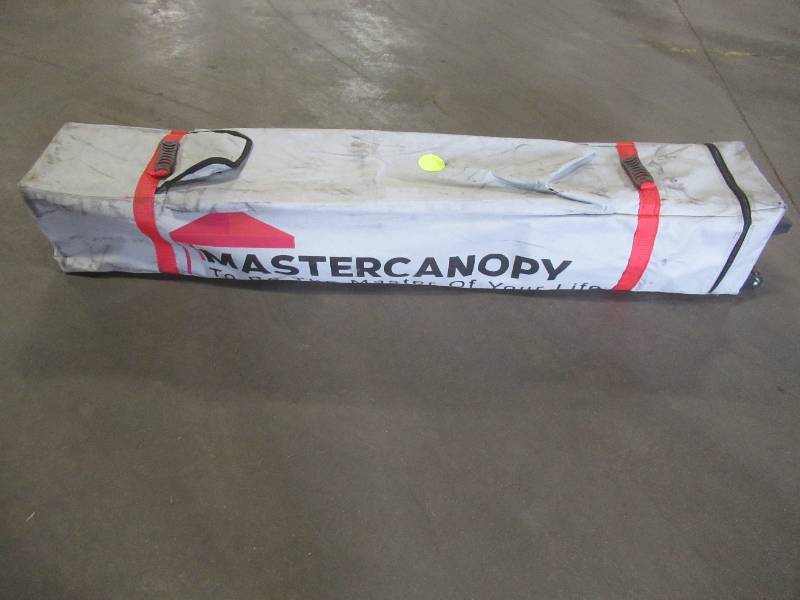 MASTERCANOPY Durable Pop-up Canopy Tent 10x10 Heavy Duty Instant Canopy, Frame Only - Missing Cloth Top and Sidewalls.