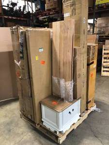 Mix lot of shelfs thats is missing parts - review all pictures