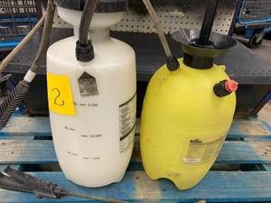lot 2 image: 2 HAND HELD SPRAYERS