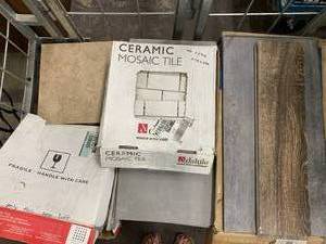 lot 19 image: ASSORTED TILE PIECES
