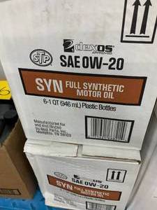 lot 55 image: 2 CASES SAE 0W-20