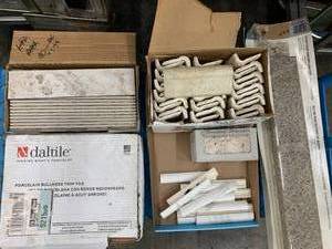lot 63 image: ASSORTED PORCELAIN TILES
