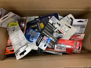 lot 64 image: BOX OF ASSORTED SPARK PLUGS