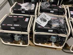 lot 75 image: 4 GENERATORS, DAMAGED