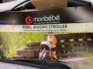 lot 84 image: MONBEBE REBEL JOGGING STROLLER
