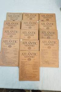 lot 14 image: vintage Atlantic Monthly magazines