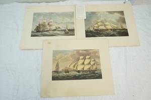 lot 29 image: 3 James Heard prints